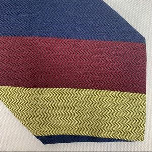 Brooks Brothers Silk Navy Burgundy Stripe Tie
